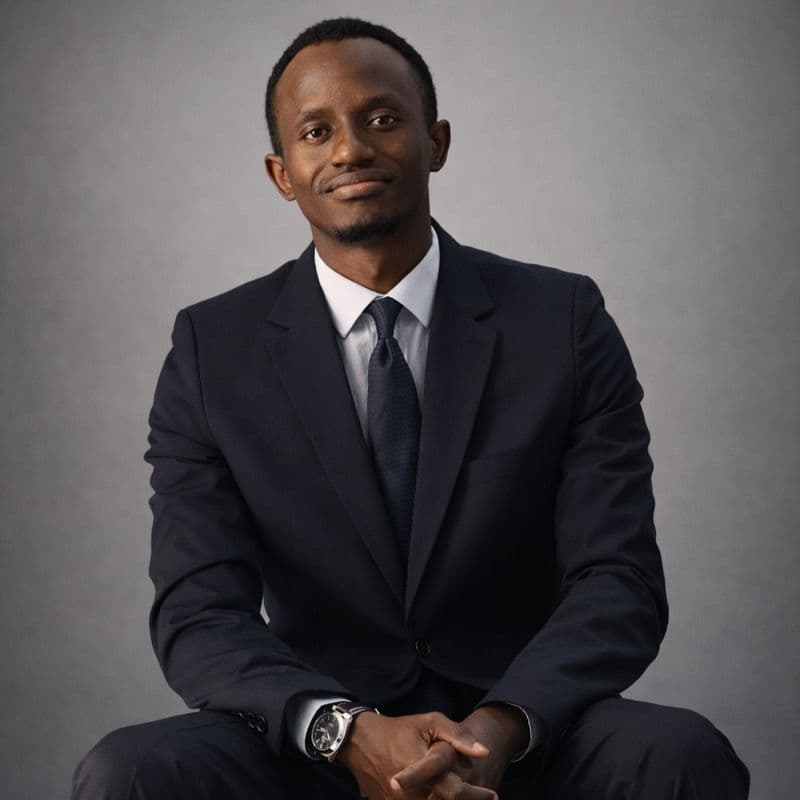 Portrait of Bertrand Ishimwe